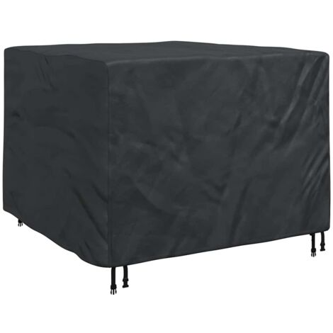 Housse pour mobilier d'extérieur Noir 125 x 125 x 74 cm 210D vidaXL