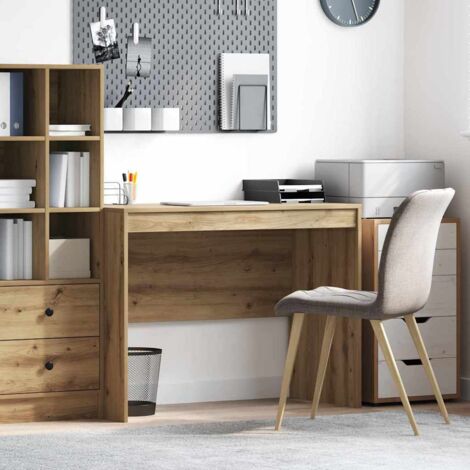 vidaXL Bureau Autre chêne artisanal 100 x 50 x 76 cm Bois d'ingénierie