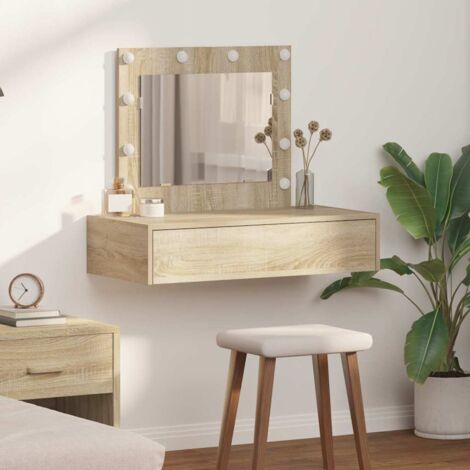 Table de Toilette Marron 83 x 40 x 70 cm Bois d'ingénierie vidaXL