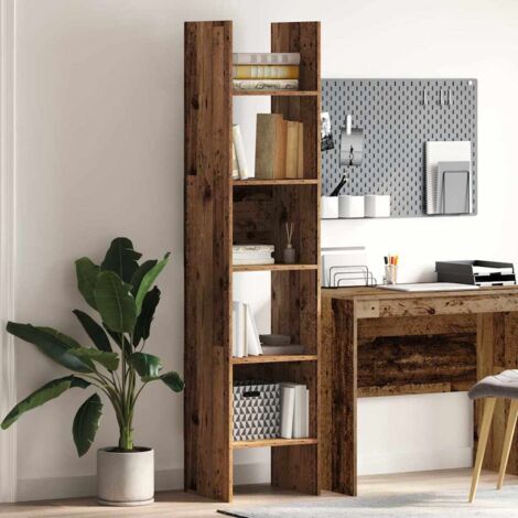 Bibliothèque Bois ancien 40 x 35 x 180 cm Bois d'ingénierie vidaXL