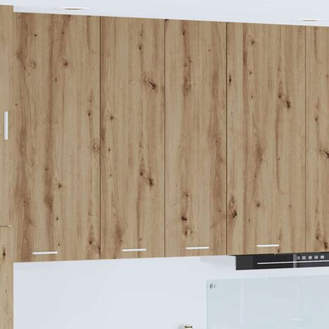 vidaXL Hanging Cabinet Artisan Oak 60 x 31 x 100 cm Engineered Wood (1/5)