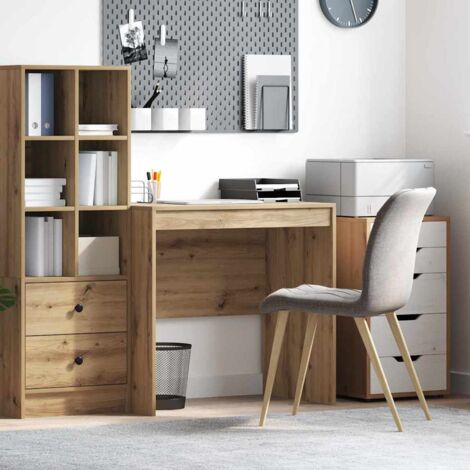 vidaXL Bureau chêne artisanal 80 x 50 x 76 cm Bois d'ingénierie