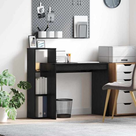 Bureau Chêne noir 100x40x90 cm Bois d'ingénierie vidaXL