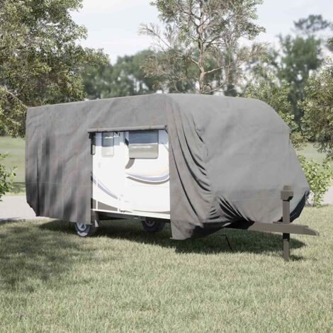 Housse de caravane gris 732x250x220 cm tissu non tissé vidaXL827251