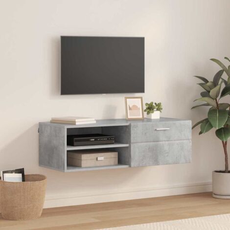 vidaXL Wooden Cabinet with Drawer High Gloss White 100.5 x 39 x 30 cm