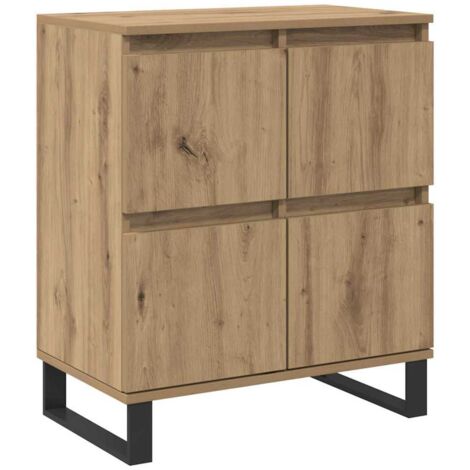 Buffet Marron 60 x 35 x 70 cm Bois d'ingénierie vidaXL (1/5)