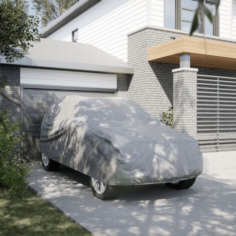 Housse de voiture SUV complète gris XL tissu non tissé vidaXL