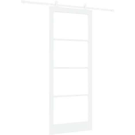 vidaXL Porte coulissante ORKDAL Blanc 93 x 232 cm