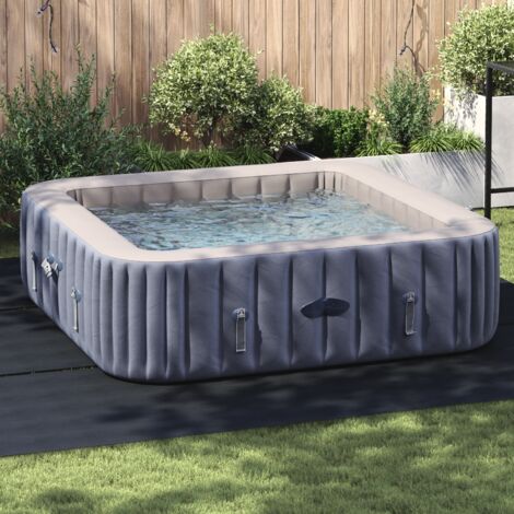 vidaXL  Pool Ground Sheet  Black 396 x 396 x 0.1 cm Non-woven Fabric