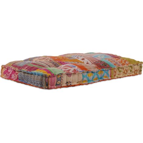 Vidaxl – Coussin de canapé sur palette modulable 120 x 80 x 12 cm – Tissu respirant – Confort optimal pour intérieur et extérieur