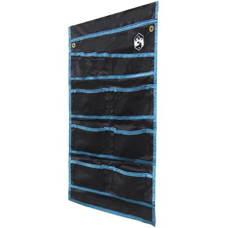 vidaXL Storage Bag with Storage Black and Blue 63.5 x 40 cm Oxford (1/5)