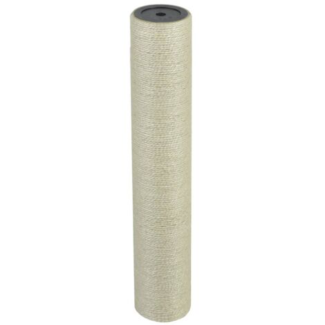 vidaXL Cat Scratching Post 8x45 cm 10 mm Beige