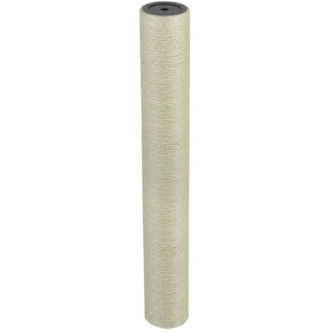 vidaXL Cat Scratching Post 8x60 cm 10 mm Beige