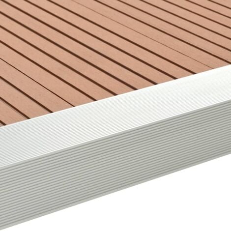 Profils angolaires pour les termes résistants aux agents atmosphériques en aluminium 170 cm