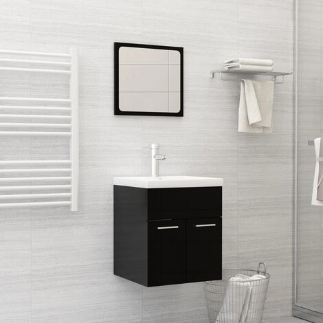 vidaXL Built-in Basin with Faucet 42x39x18 cm Ceramic White