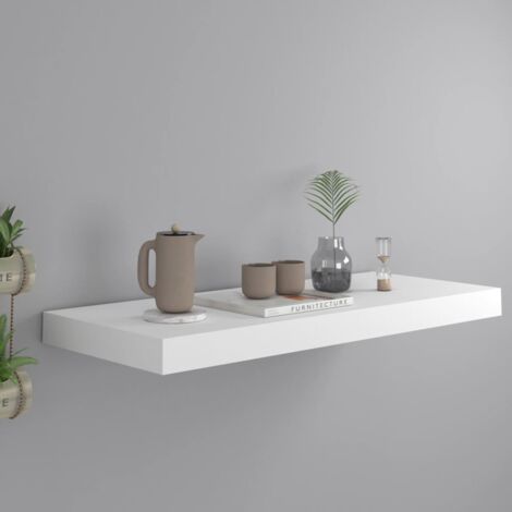 Étagère murale flottante blanc 60x23,5x3,8 cm MDF vidaXL (1/6)