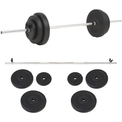 Ensemble de haltères 30 kg vidaXL