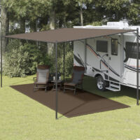 vidaXL Tent Carpet 250x500 cm Brown