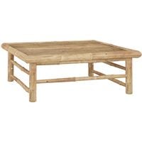 Table de jardin 65x65x30 cm Bambou