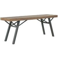 Banc de jardin 120 cm Bois d'acacia solide