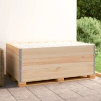 Colliers de palette 3 pcs 100x150 cm Bois de pin solide
