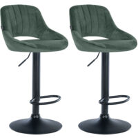 2er Set Barhocker Milet Samt B