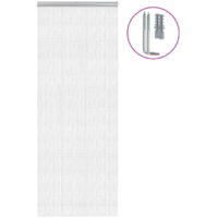 vidaXL Chain Door Fly Screen 80x221 cm Aluminium