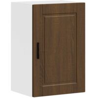 vidaXL Kitchen Wall Cabinet "Porto" Brown Oak Engineered Wood
