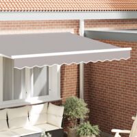 vidaXL Awning Valance Replacement Light Grey 3 m Polyester