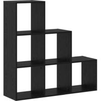 Bibliothèque Chêne noir 99 x 29 x 99 cm Bois d'ingénierie vidaXL