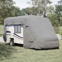 vidaXL Housse de camping-car gris 570x235x275 cm tissu non tissé