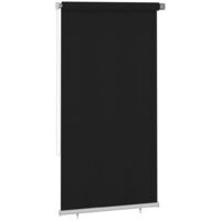 vidaXL Outdoor Roller Blind 120x230 cm Black
