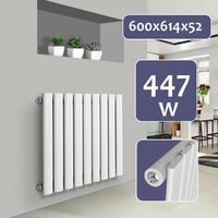 Lounge Radiateur Simple Couche Plat Horizontal 60x61 cm