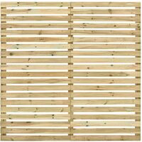 Panneau de clôture de jardin en bois pino 180x180 cm