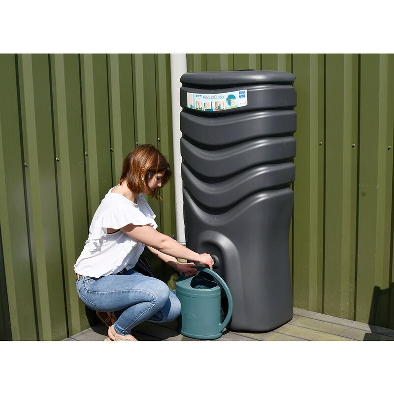 Récupérateurs d'eau  Récupérateur d'eau RECUP'O 550L avec Kit Collecteur  Universel