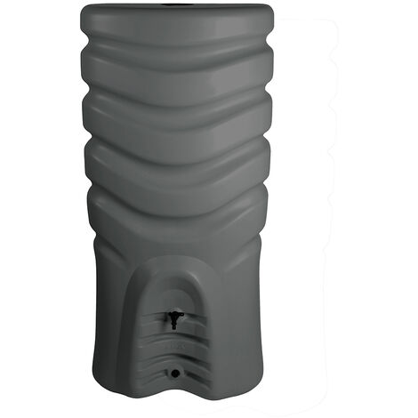 EDA – Récupérateur d'eau de pluie mural 550L – Capacité 550L – Hauteur 154 cm – Fixation murale – Kit de raccordement inclus (1/4)