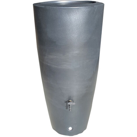 [occasion] récupérateur d'eau conique-plast'up rotomoulage (1/2)
