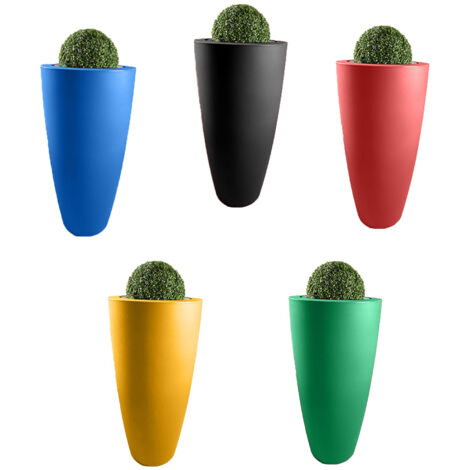 Pot de fleurs conique delight 200l jo 2024-lot de 5 (1/2)