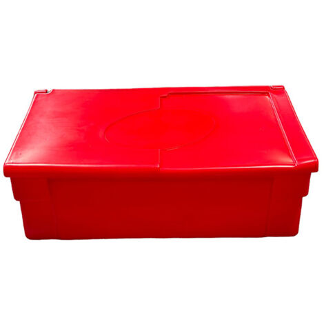 Bac à sable incendie/ à sel de déneigement 100l -lot de 10