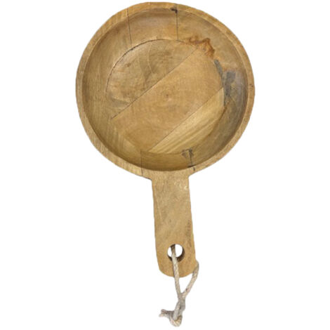 Bol rond en bois de mangue (1/2)