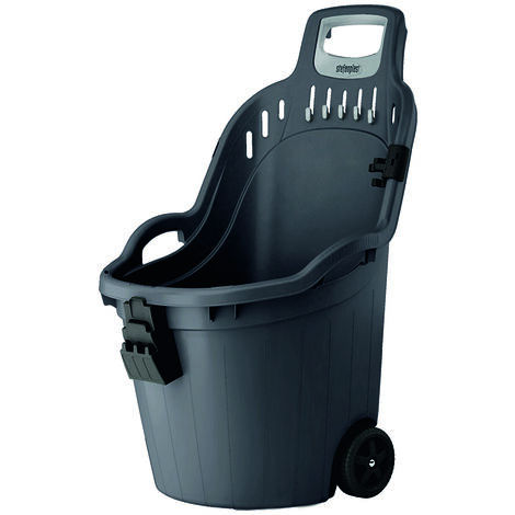 Stefanplast 76211 Helpy Cart chariot jardin antracite 50 litres