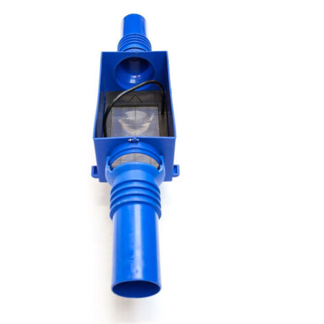 Filtre d'eau de pluie en ligne devafilter pro 125 sans anneaux d'encrage (1/5)