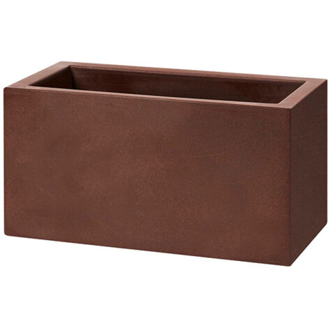 Jardinière basse style muret shio cassa maxi 80l (1/2)