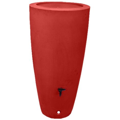 Pot conique récupérateur d'eau de pluie aérien 200l