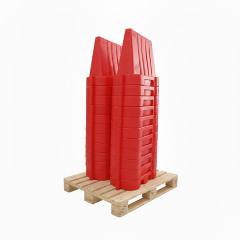 Séparateur lestable et empilable rouge-lot de 22 (1/4)