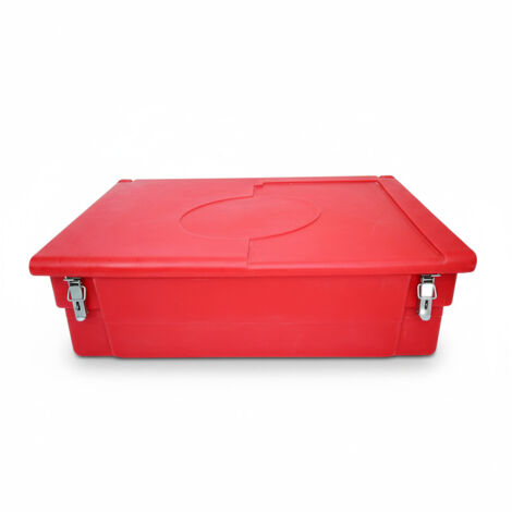 Bac à sable incendie/ à sel de déneigement 100l+ grenouillères (1/3)