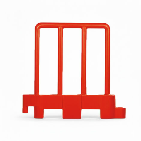 Barrière de sécurité amovible rouge (1/4)