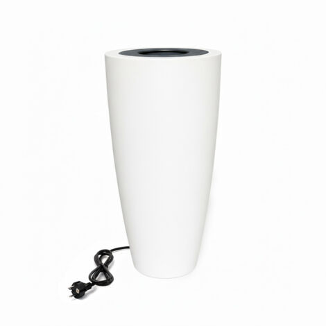 Pot lumineux conique 200l delight - plast' up rotomoulage (1/5)