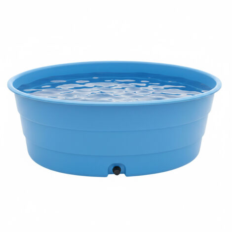 Plast'Up Rotomoulage – Piscine hors sol enfants 1900L – Polyéthylène haute densité – Longueur 205 cm – Hauteur 60 cm – Bouchon de vidange inclus