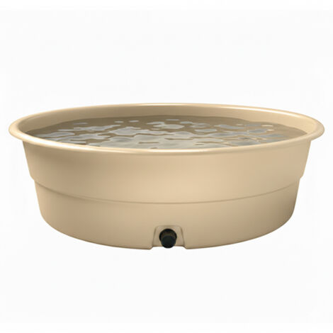 Piscine enfant 500L – Hauteur 40 cm – Longueur 130 cm – Largeur 130 cm – Polyéthylène haute densité – Traité anti UV – Plast'Up Rotomoulage